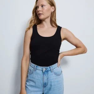 Black Fitted Jersey Vests 2 Pack